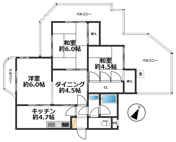 間取り：328000632463