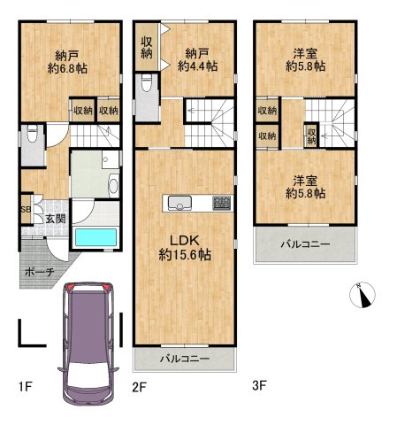 間取り：327001657004