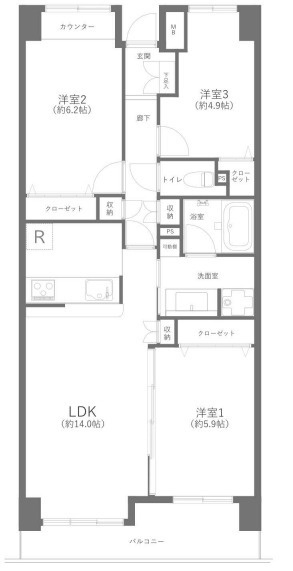 間取り：314002833661
