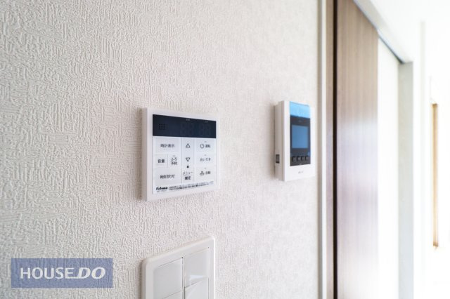 【温水設備】給湯スイッチ付きで温度調整も追炊もラクラクです。