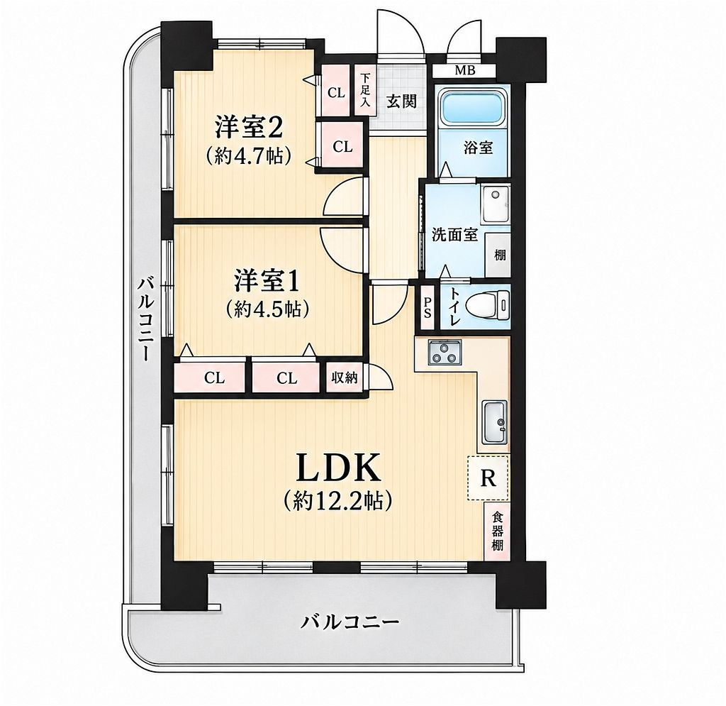 間取り：328000691920