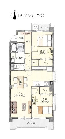 間取り：323000491678