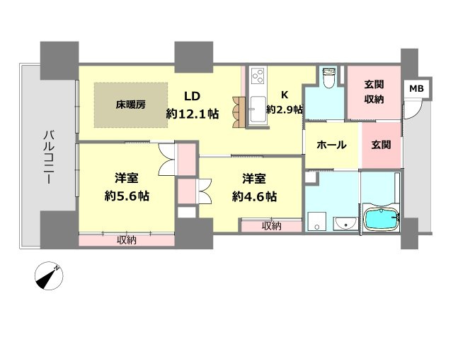 間取り：328000675636