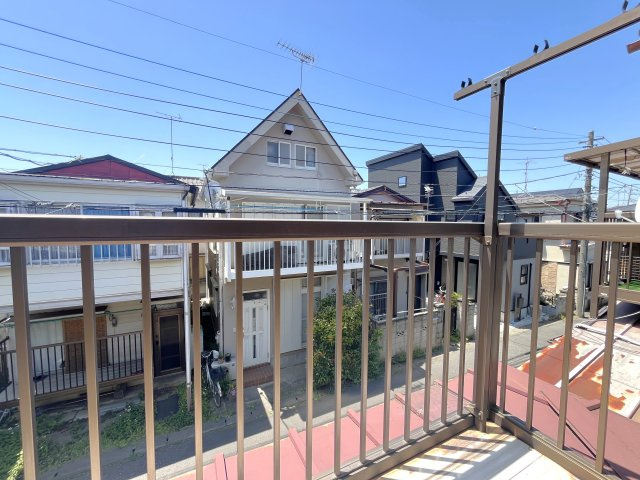 西側バルコニー