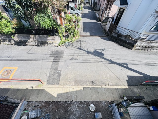 バルコニーより道路側眺望