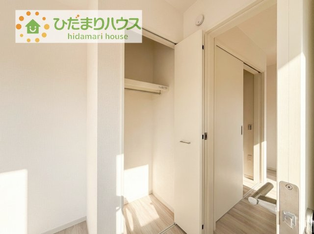 各居室にはしっかりと収納を完備！