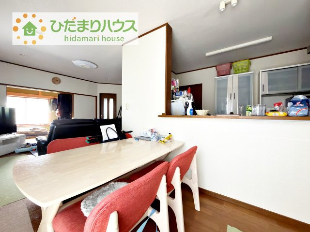 対面キッチンで家族の会話も増えそうです！