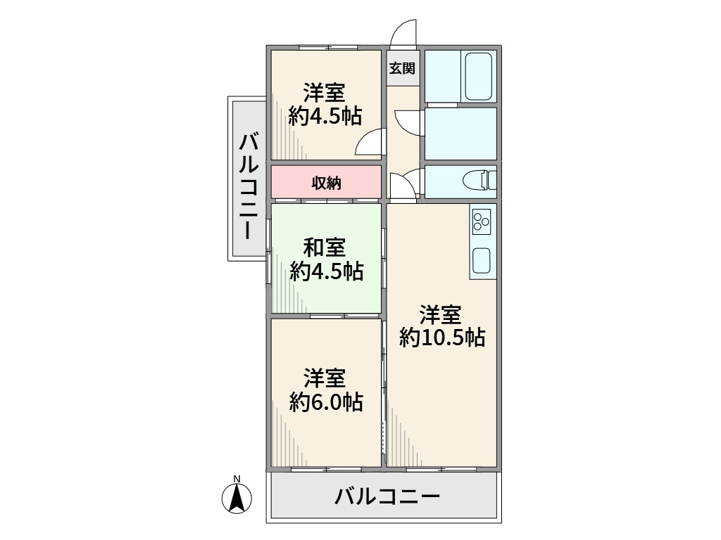 間取り：328000624585