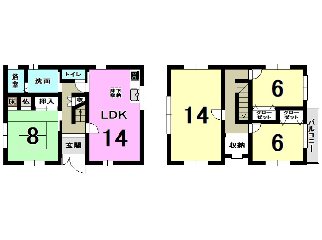 間取り：325000116596