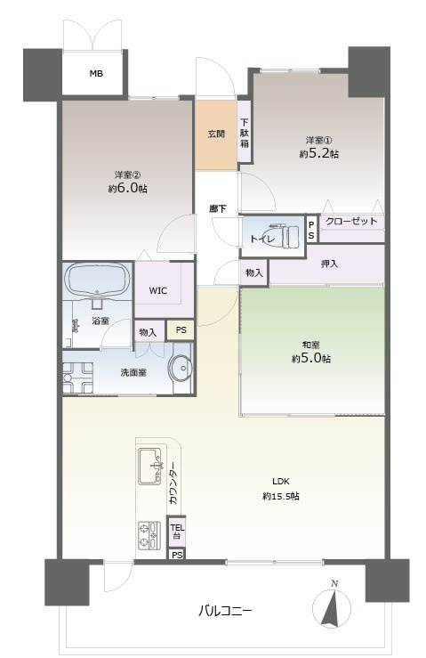 間取り：341000022415