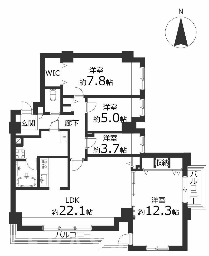 間取り：301000113114