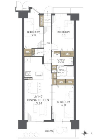 間取り：328000596091