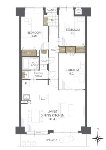 間取り：329000130701