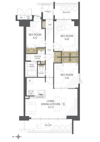 間取り：329000130705