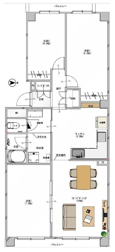 間取り：313004636966