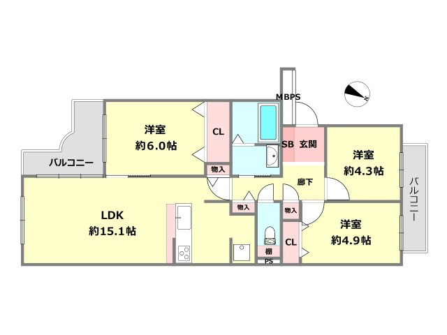 間取り：328000628755