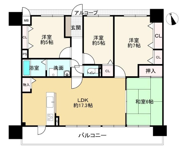 間取り：328000616936