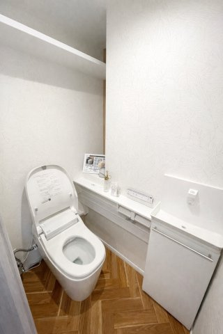 シンプルで使いやすいトイレです