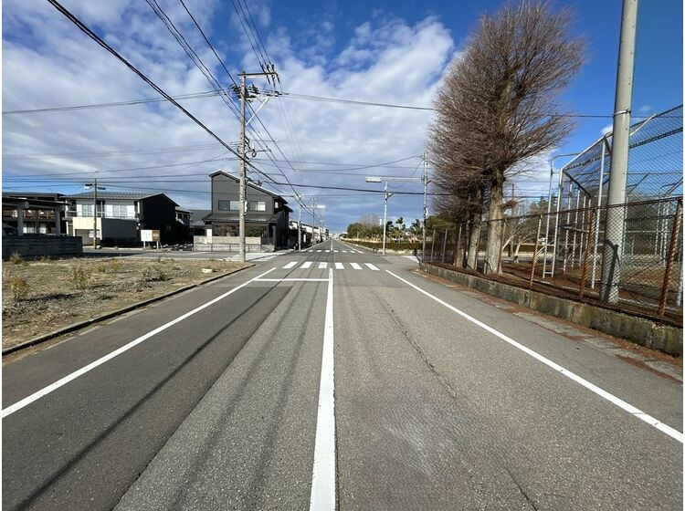 前面道路
