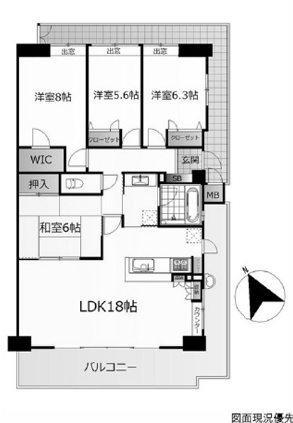 間取り：334000249377