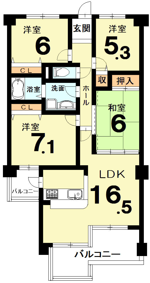間取り：326000243141
