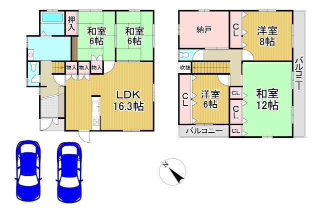 間取り：328000543978