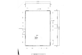 宇部市厚南北の事務所の間取り