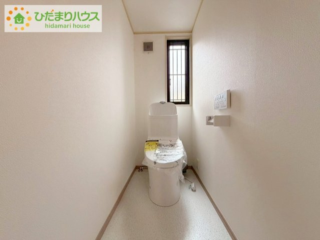 トイレは1F、2F共に完備！取り合いになることがありませんね(^^)/