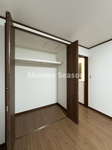 各部屋にしっかりと収納完備しております◎