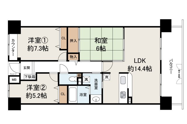 間取り：327002341301