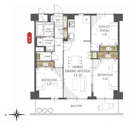 間取り：311002356353