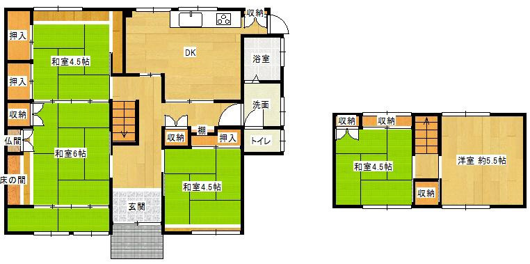 間取り：328000563204