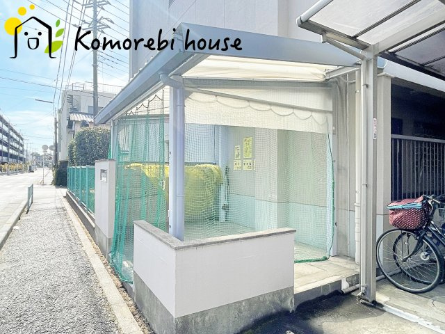 ゴミ置き場です。