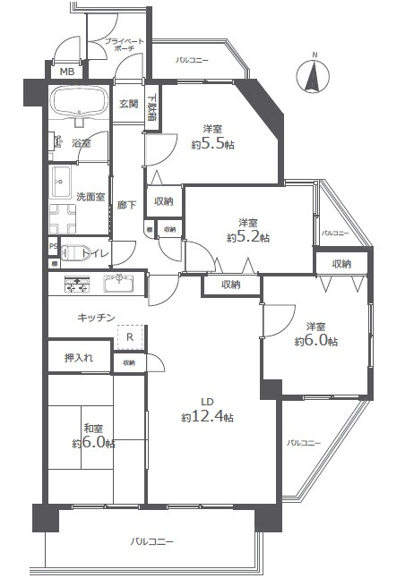 間取り：334000205815