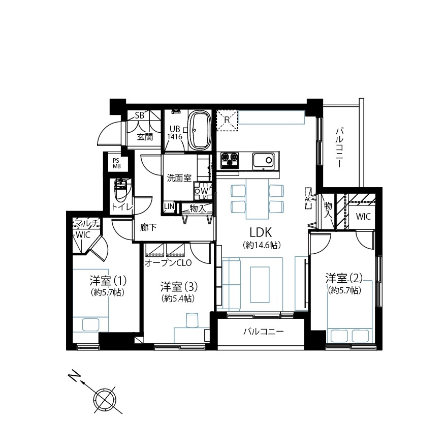 間取り：314002637213