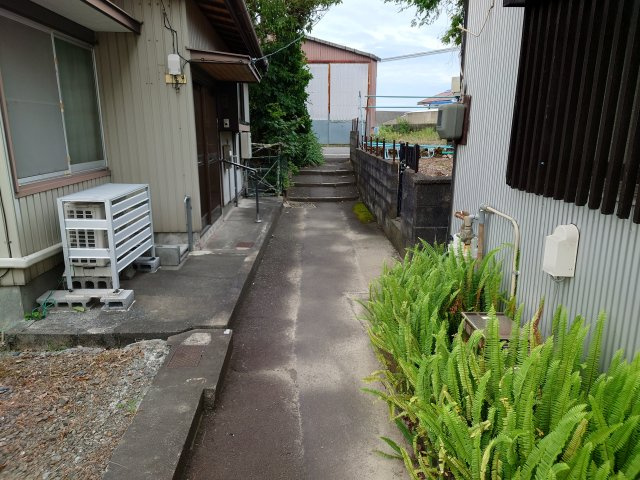 道路出口付近