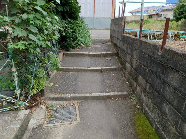 道路入口付近