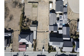 北杜市白州町白須①　売地の外観