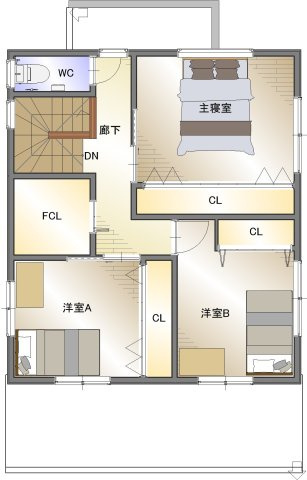 2階平面図