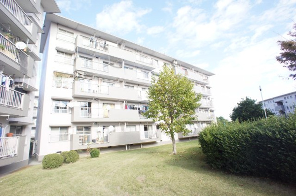 小金原団地の外観