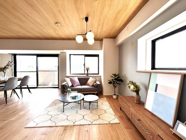 ☆Living　Room☆　ゆったりとくつろげる憩いの空間。《当社仕様施工例》　