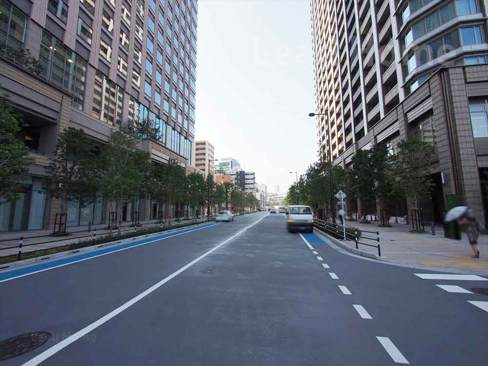 前面道路