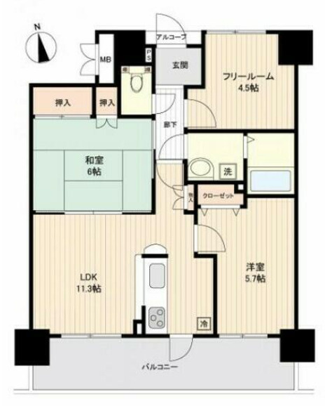 間取り：328000643331
