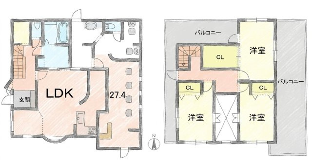 間取り：346000045792
