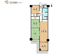 エバグリーン夢前台の間取り