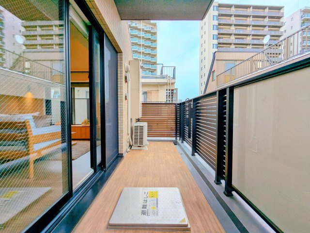 ～広々バルコニー写真～