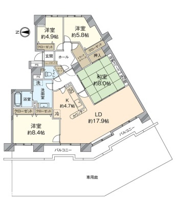 間取り：301000115352