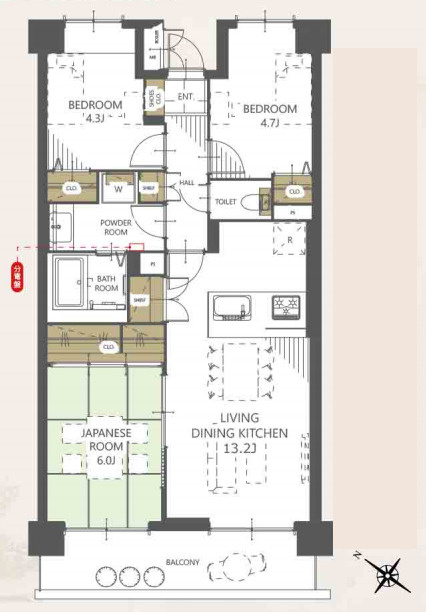 間取り：311002282417