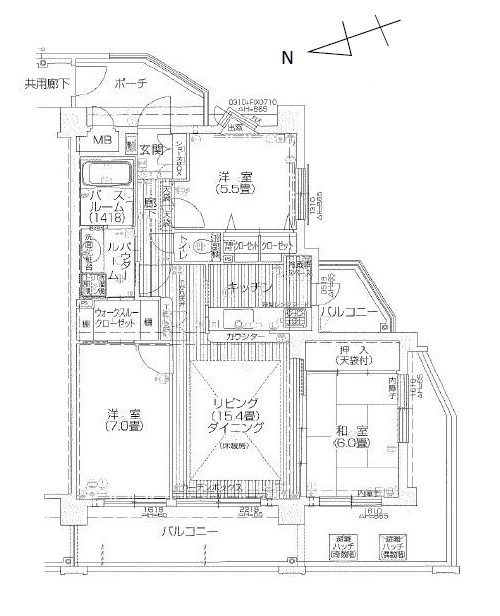 間取り：328000641686