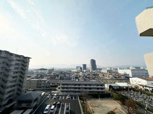 【サンレスポアール　8階の展望】